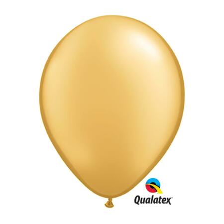 MAYFLOWER DISTRIBUTING 11 in. Gold Latex Balloon 81957